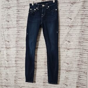 True Religion Deep Indigo Skinny Jeans